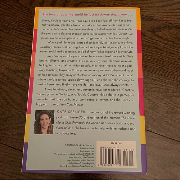 📖 3/$15 In a New York Minute, by Kate Spencer - Picture 4 of 5